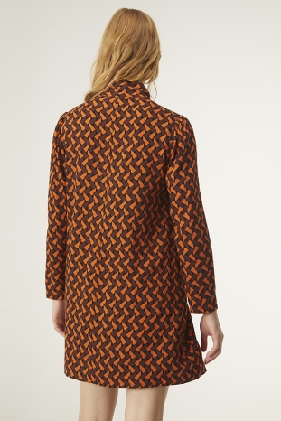 VESTIDO EVASÉ ZIGZAG COMPAÑÍA FANTÁSTICA LA BOHEME