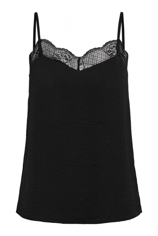 TOP LENCERO NEGRO TIFFANY PIECES LA BOHEME