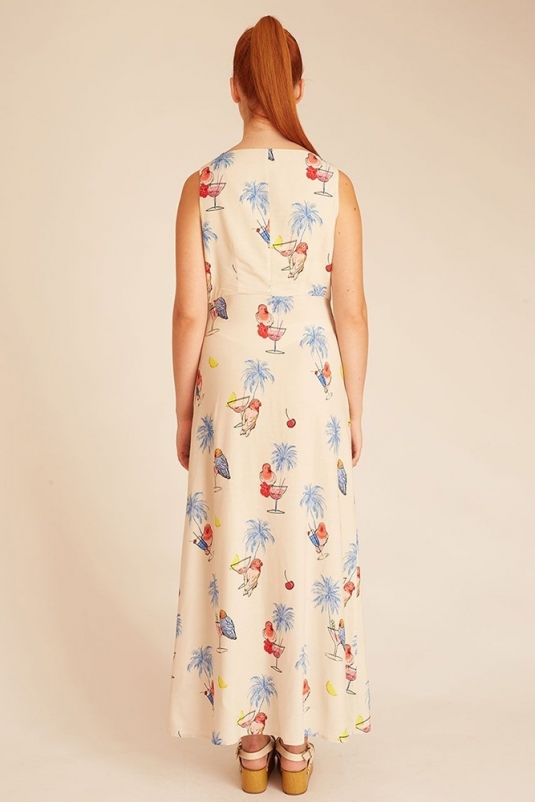 VESTIDO LARGO COCKTAIL PEPALOVES