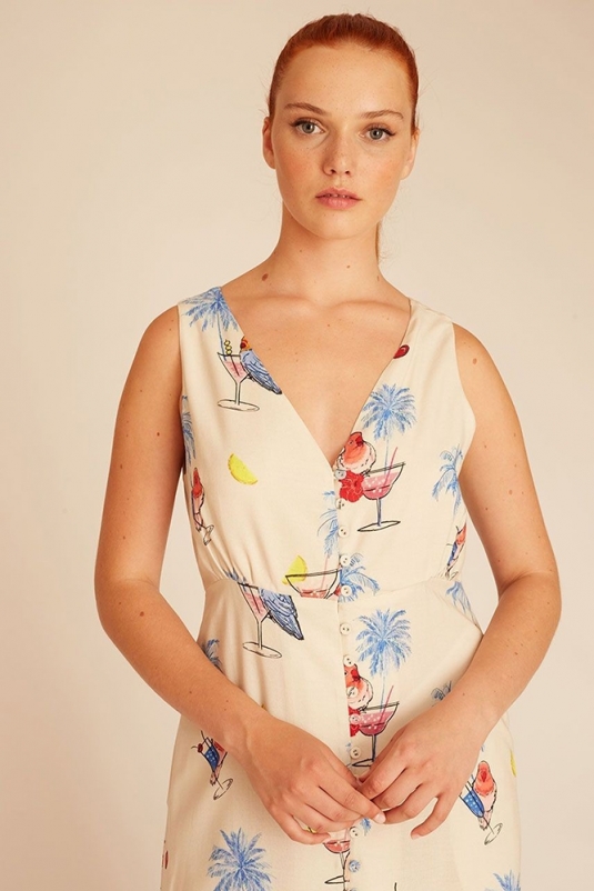 VESTIDO LARGO COCKTAIL PEPALOVES