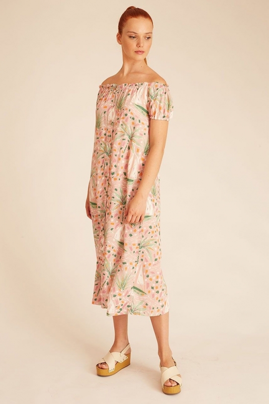 VESTIDO ROSA BARCOS PEPALOVES