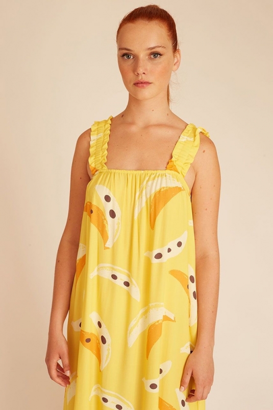 VESTIDO LARGO PLÁTANOS PEPA LOVES la boheme