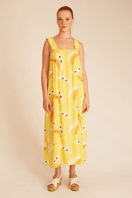 VESTIDO LARGO PLÁTANOS PEPA LOVES la boheme