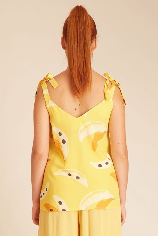 TOP AMARILLO PLÁTANOS PEPALOVES