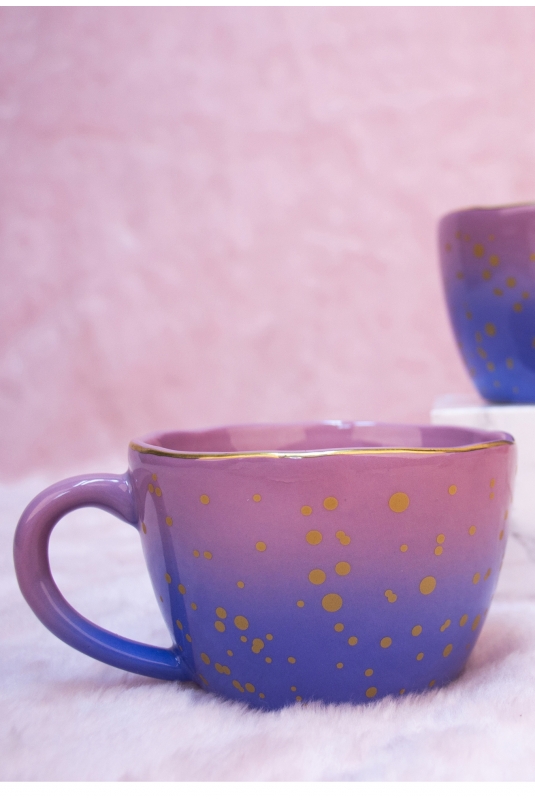 TAZA GRADIENT VIOLETA