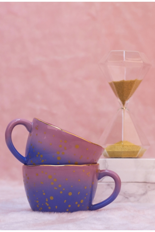 TAZA GRADIENT VIOLETA