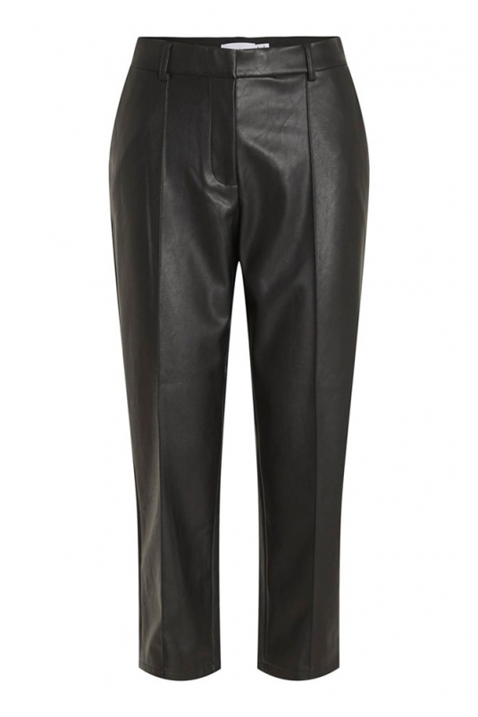 PANTALÓN VIDAGMAR NEGRO CUERO VILA