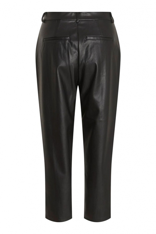 PANTALÓN VIDAGMAR NEGRO CUERO VILA