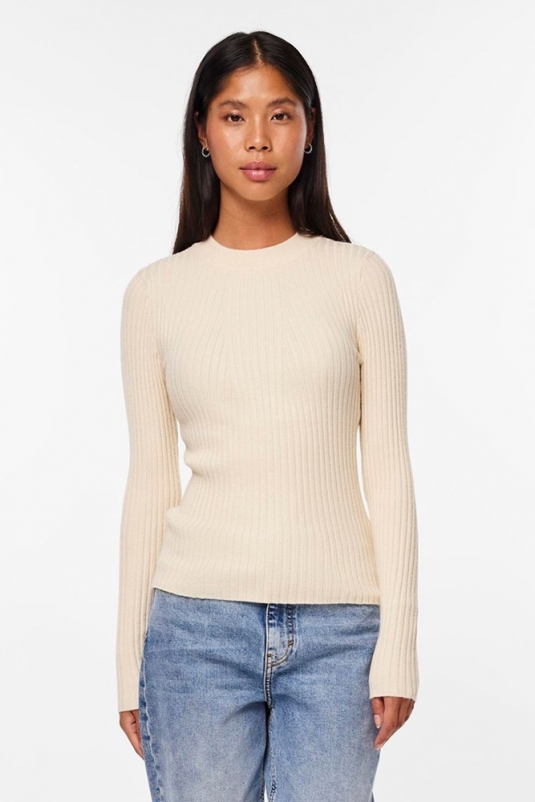 TOP PCCRISTA  CANALÉ BEIGE PIECES