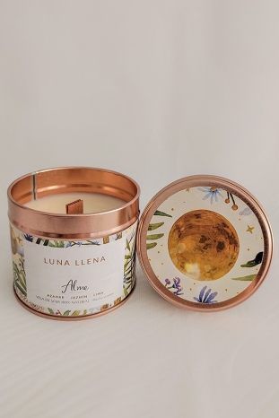 VELA LUNA LLENA AZAHAR JAZMÍN LIMA ALME ORGANIC