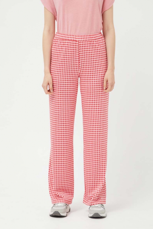 PANTALÓN CUADRO VICHY ROJO COMPAÑÍA FANTÁTICA