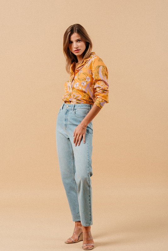 CAMISA MARICO ESTAMPADA GRACE AND MILA