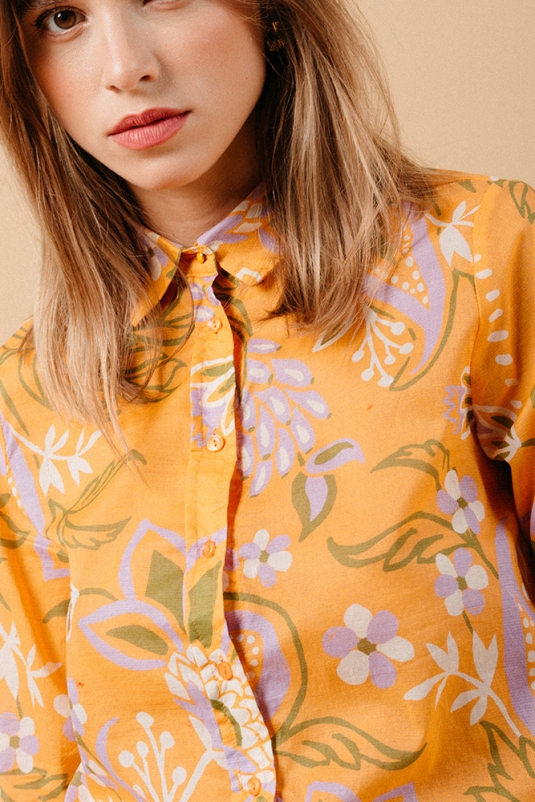CAMISA MARICO ESTAMPADA GRACE AND MILA