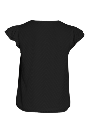 BLUSA VIMICHELLE PLUMETI NEGRA VILA