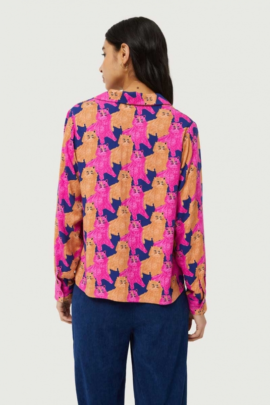 CAMISA GATOS COMPAÑÍA FANTÁSTICA