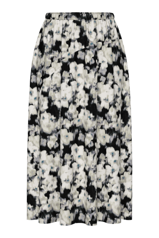 FALDA MIDI FLORES REXA PIECES