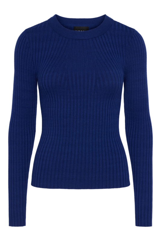 TOP CRISTA CANALÉ AZUL TINTA PIECES