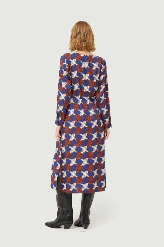 VESTIDO MIDI GARZAS COMPAÑÍA FANTÁSTICA