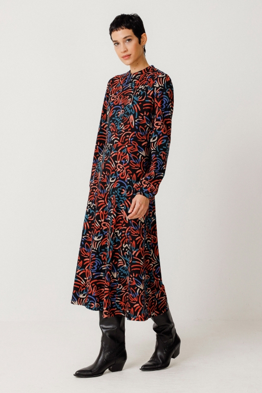 VESTIDO KAMILA GOTS GARDEN SKFK