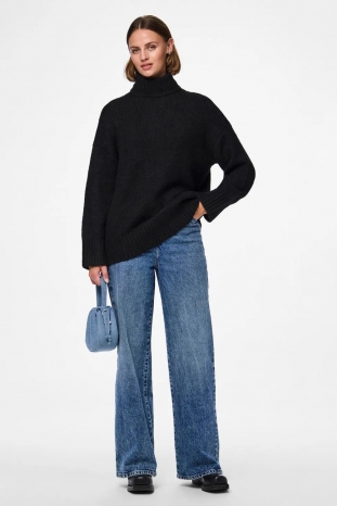 JERSEY NANCY LOOSE ROLL NEGRO PIECES