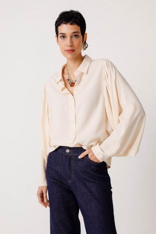 CAMISA BEIGE MATTI SKFK