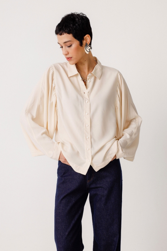 CAMISA BEIGE MATTI SKFK