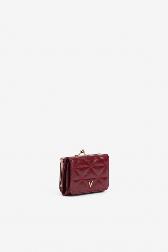 CARTERA GRANATE ACOLCHADA