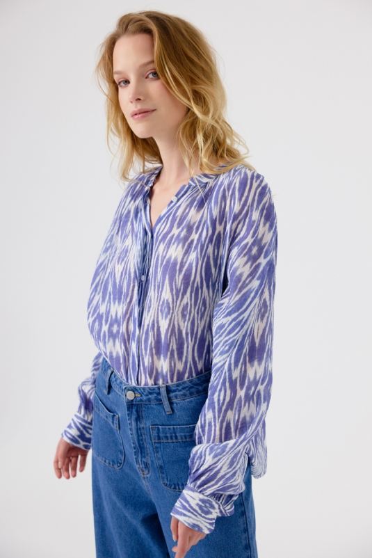 CAMISA AZUL HIND ARTLOVE