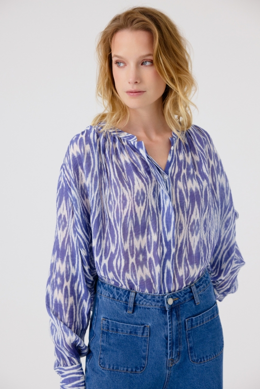 CAMISA AZUL HIND ARTLOVE