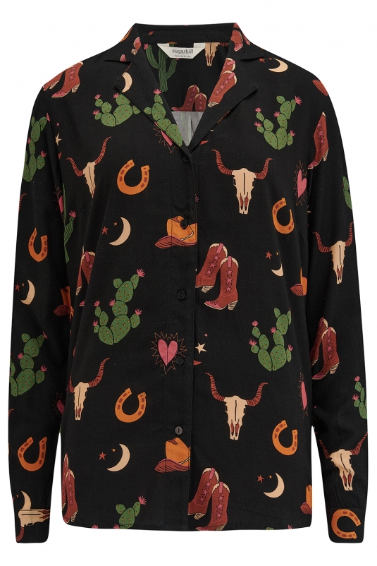 CAMISA MICAH COWGIRL SUGARHILL BRIGHTON