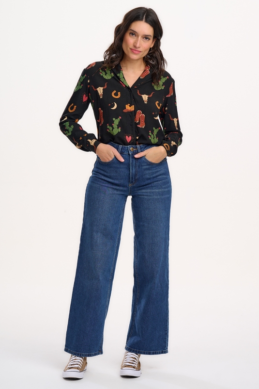 CAMISA MICAH COWGIRL SUGARHILL BRIGHTON