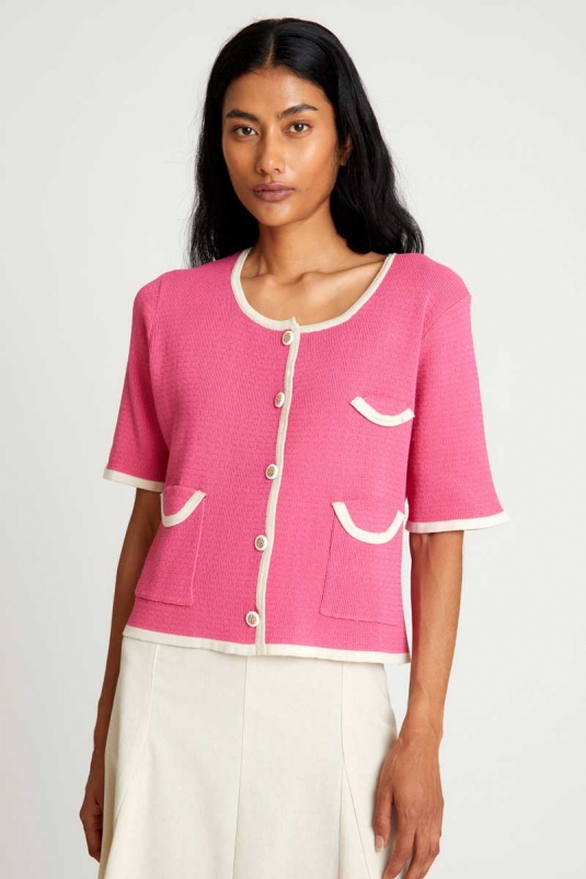 CÁRDIGAN ROSA WILDPONY