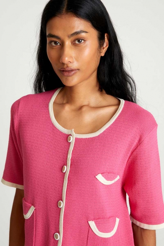 CÁRDIGAN ROSA WILDPONY