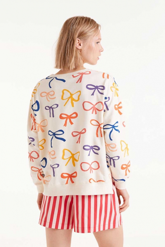 SUDADERA ESTAMPADO LAZOS COMPAÑÍA FANTÁSTICA