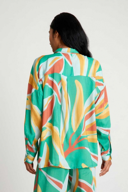 CAMISA VERDE BROMELIA WILDPONY