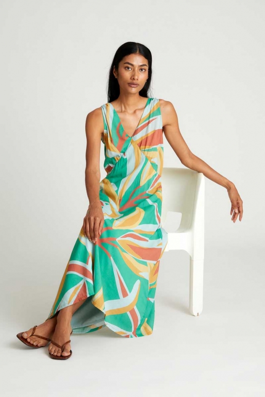 VESTIDO VERDE BROMELIA WILDPONY