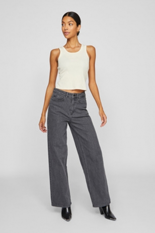 JEANS WIDE FREYA GRIS VILA