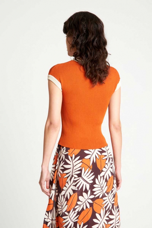 TOP PUNTO CALDERA BICOLOR WILDPONY