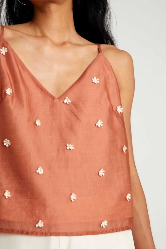 TOP TERRACOTA FLORES WILDPONY