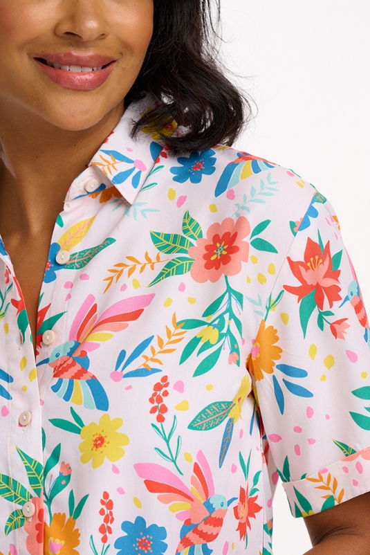 CAMISA ANDROMEDA TROPICAL SUGARHILL BRIGHTON