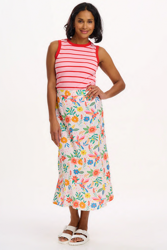FALDA ROSALIND TROPICAL SUGARHILL BRIGHTON