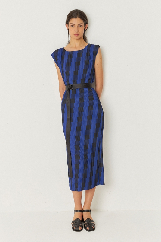 VESTIDO PLISADO IDURRE SKFK