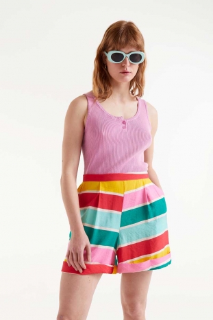 SHORTS RAYAS WAVE COLORES COMPAÑÍA FANTÁSTICA
