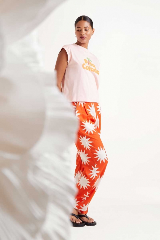 PANTALÓN ROJO BIG SUN COMPAÑÍA FANTÁSTICA