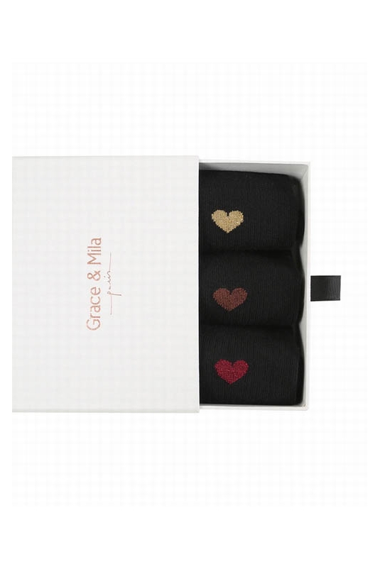 PACK PIRATE CALCETINES CORAZÓN GRACE & MILA