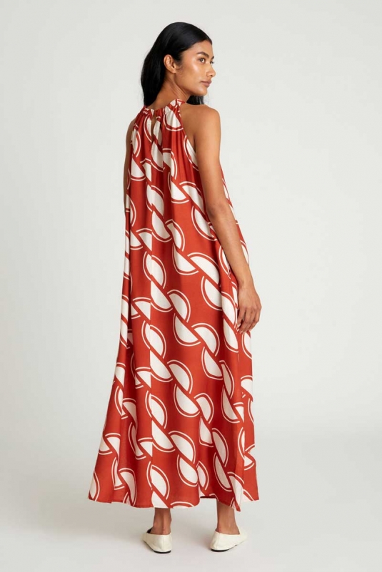 VESTIDO LARGO ESTAMPADO COCO WILD PONY