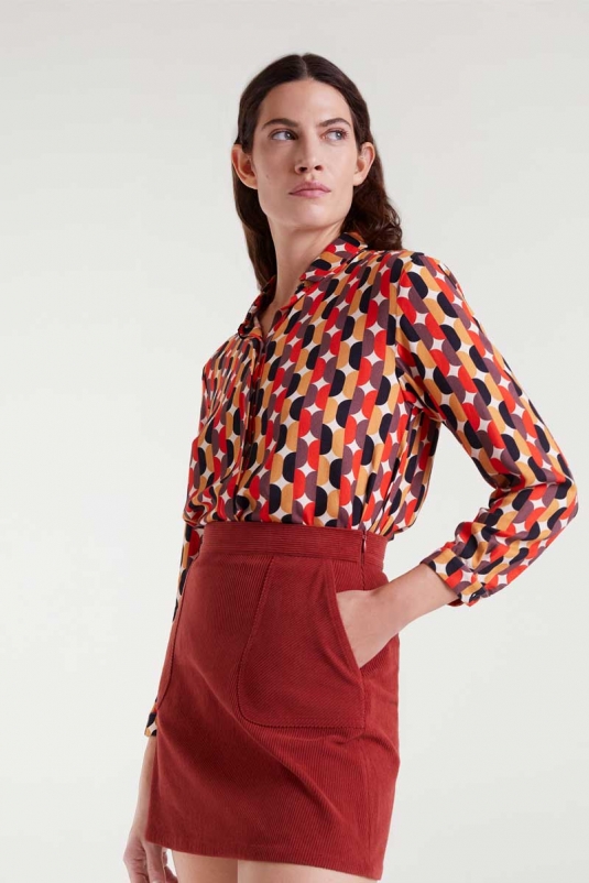 CAMISA GEOMÉTRICA COMPAÑÍA FANTÁSTICA