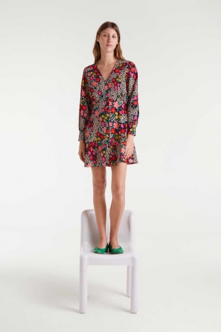 VESTIDO FLORES GIARDINO COMPAÑÍA FANTÁSTICA