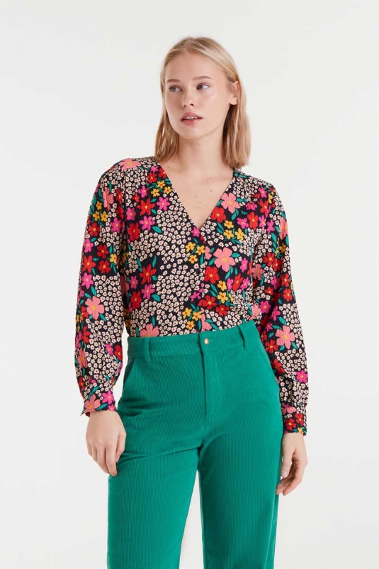 CAMISA FLORES GIARDINO COMPAÑÍA FANTÁSTICA