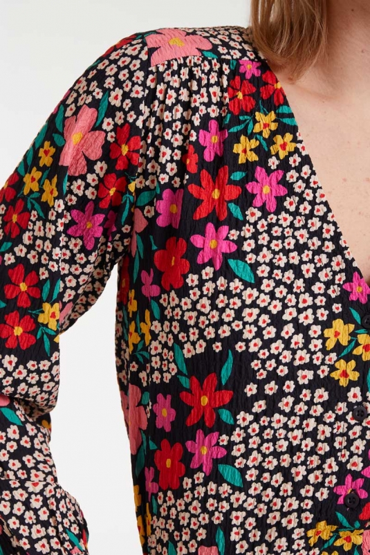 CAMISA FLORES GIARDINO COMPAÑÍA FANTÁSTICA